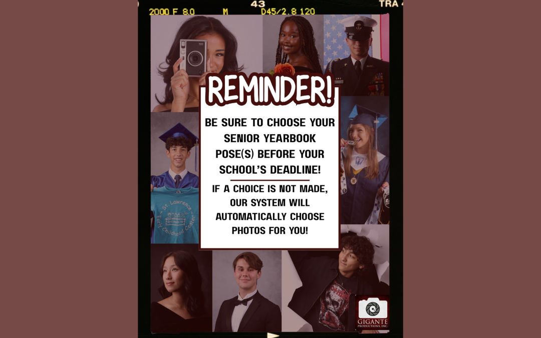 Senior Photo Reminder
