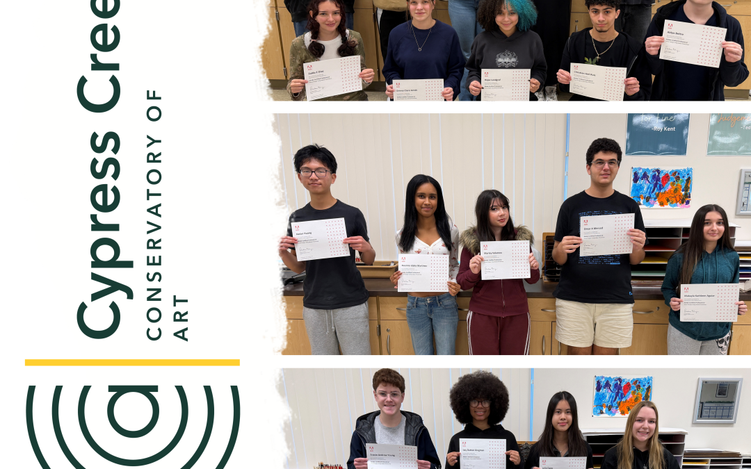 Digital Art Students Earn Photoshop Credentials